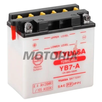 Akumulátor -YUASA- YB7-A, 8Ah 12V