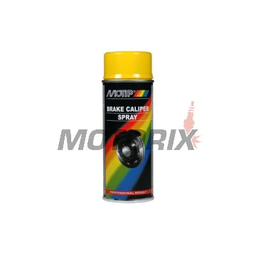 Barva na brzdové třmeny ve spreji -MOTIP- žlutá, 400ml