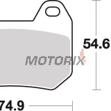 Brzdové destičky -BREMBO- 07BB2507, BMW K1200LT/BMW R1200CL 1999-2006