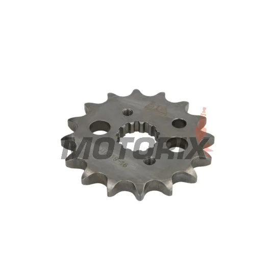Přední pastorek -JT- JTF519,16, 16 zubů, Kawasaki VN 800 1995-2006, ZX 600 1993-2002, ZX-9R 900 1994-2001, ZXR 750 1989-1995, ZZR 500 1990-1996, ZZR 600 1990-2004, Yamaha FZR 400 1988, 1990-1995