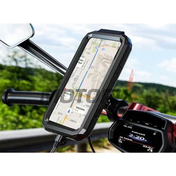 Držák telefonu -4 RIDE- voděodolná, 167x81x10mm - univerzální