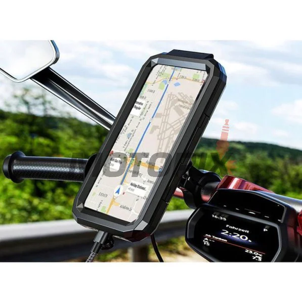 Držák telefonu -4 RIDE- voděodolná, 167x81x10mm - univerzální