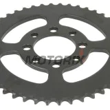 Zadní rozeta -JT- JTR801,46, 46 zubů, ocelový, Kawasaki AE 50 1982-1983, AE 80 1981-1983, AR 50 1981-1983, AR 80 1982-1983, KLX 110 2002-2020, Z 125 2019-2020, Suzuki DR-Z 110 2003-2005, FM 50 1980-1998, FR 70 1975-1987, GT 50 1977-1980