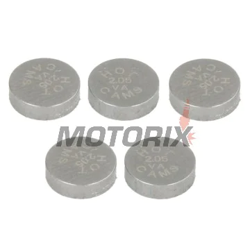 Ventilová podložka -4 RIDE- 5ks, 7.48x2.05mm