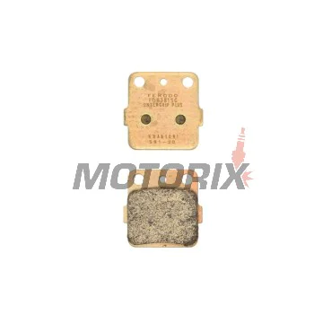 Brzdové destičky -FERODO- FDB381SG, Arctic Cat DVX, Honda ATC/TRX Fourtrax/Sporttrax/Rancher, Husqvarna WR, Kawasaki Lakota/KFX/KSF/Prairie/KX/Tecate, Kymco MXU, Suzuki LT/LT-Z/RM, Yamaha Grizzly/Raptor/Warrior/Wolverine/Blaster/Bans