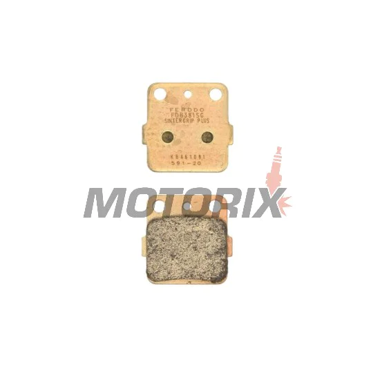 Brzdové destičky -FERODO- FDB381SG, Arctic Cat DVX, Honda ATC/TRX Fourtrax/Sporttrax/Rancher, Husqvarna WR, Kawasaki Lakota/KFX/KSF/Prairie/KX/Tecate, Kymco MXU, Suzuki LT/LT-Z/RM, Yamaha Grizzly/Raptor/Warrior/Wolverine/Blaster/Bans