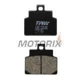 Brzdové destičky -TRW- MCB709, Aprilia Compay/Habana/Mojito 125 2000-2010; Aprilia Leonardo/SR 125-150 1999-2005; Aprilia Scarabeo 50-100 2000-2009