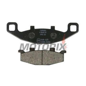 Brzdové destičky -FERODO- FDB481P, Kawasaki ER/GPX/GPZ/Tengai/KLE/Eliminator/Zephyr/ZRX/ZX/ZZR, Suzuki DR/GS/Bandit/GSX/VX 400-1200 1988-2008