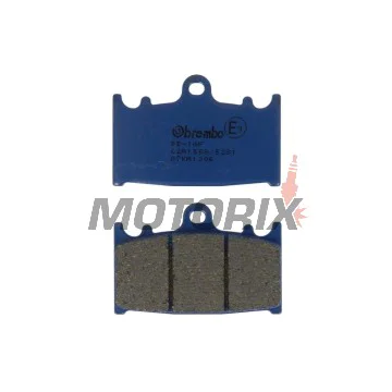 Brzdové destičky -BREMBO- 07KA1306, Kawasaki GPZ 900R/VN 2000/ZR 1100 Zephyr/ZX-6R/ZX-9R/ZXR 400/750/ZZR 600/1100/1200/Suzuki Bandit 400/650/1250/GSR 600/GSX 750F/GSX-R 600/SV 1000/VS 1400 Intruder