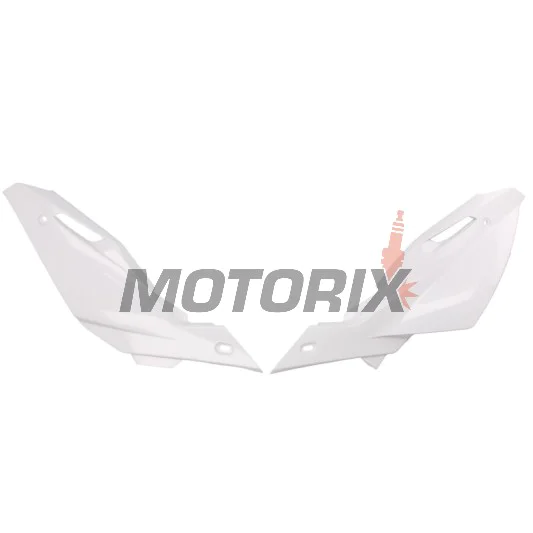 Zadní boční plasty -POLISPORT- bílé, HUSQVARNA TC, TE 250-510 2008-2011
