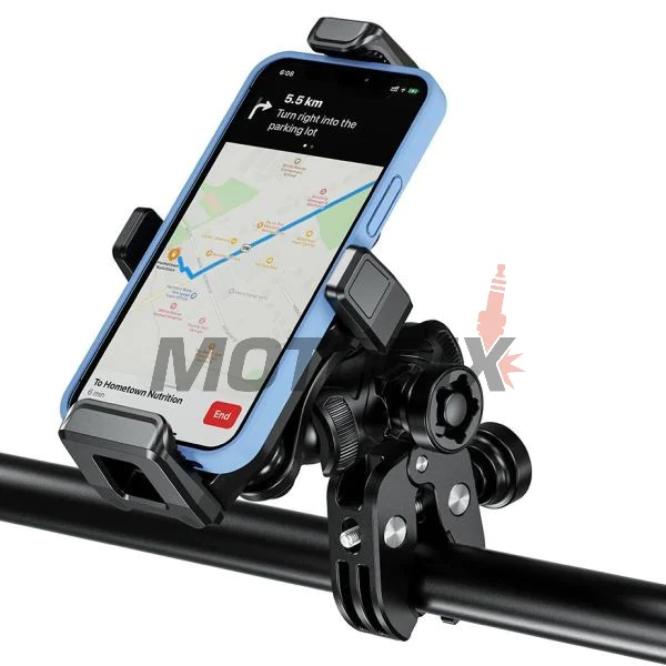 Držák telefonu -4 RIDE- do 180mm telefon, antivibrační - univerzální
