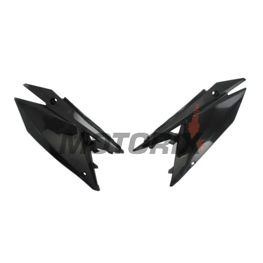 Zadní boční plasty -POLISPORT- černé, HONDA CRF 250/450 2021-2023