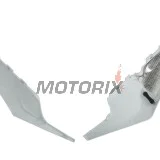 Zadní boční plasty -POLISPORT- bílé (spodní), HUSQVARNA FC, TC 125-450 2019-2021