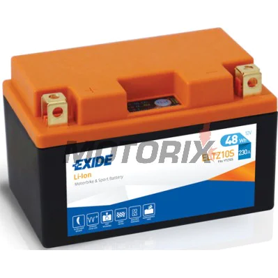 Akumulátor -EXIDE- ELTZ10S, 48Wh (4Ah), 12V, Lithium-ion
