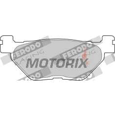 Brzdové destičky -FERODO- FDB2126EF, Yamaha FJR 1300 2001-2002, XP T-Max 500/530 2001-2015