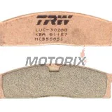 Brzdové destičky -TRW- MCB558SI, Kawasaki KLE250 Anhelo, Yamaha DT50LC, YZ80/85