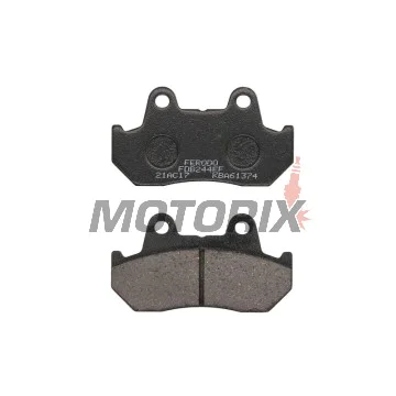 Brzdové destičky -FERODO- FDB244EF, Honda CB/CBX/CMX/CX/FT/GL Silverwing & Goldwing/NS/VF Magna & Interceptor/VT Shadow/XBR/XL Transalp/XLV 40