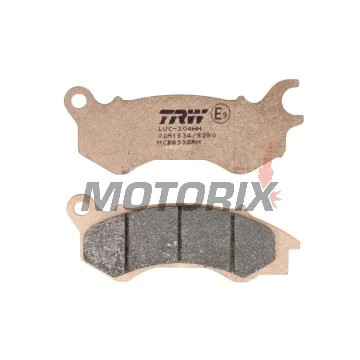 Brzdové destičky -TRW- MCB833SRM, sintrované, Honda NSC Vision 50/110, Honda PCX 125/150 (2010-2019)