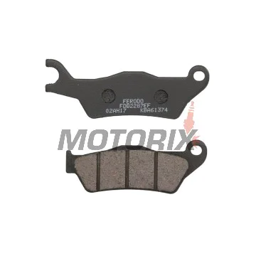 Brzdové destičky -FERODO- FDB2287EF, Honda CBF 125 2009-2017, Suzuki GSX-R/GSX-S 125 2017-2020