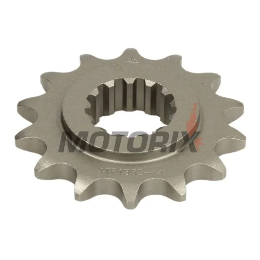 Přední pastorek -JT- JTF1332,14, 14 zubů, Honda CB 1000 2018-2020, CB 400 1991, CB 500 1994-2003, CB 750 1991-2003, CB-1 400 1989-1991, GB 500 1989-1990, NTV 650 1988-1991, RVF 750 1994-1998, VFR 800 2014-2017, VT 600 1990-2000