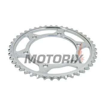 Zadní rozeta -JT- JTR499,43, 43 zubů, ocelový, Kawasaki VN 800 1995-2006, ZX 600 1993-2003, ZXR 750 1989, ZZR 500 1990-1996, ZZR 600 1990-2004, Suzuki GSX 1300 1999-2007, GSX-R 750 1996-1997, TL 1000 1997-2002