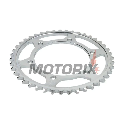 Zadní rozeta -JT- JTR499,43, 43 zubů, ocelový, Kawasaki VN 800 1995-2006, ZX 600 1993-2003, ZXR 750 1989, ZZR 500 1990-1996, ZZR 600 1990-2004, Suzuki GSX 1300 1999-2007, GSX-R 750 1996-1997, TL 1000 1997-2002