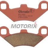 Brzdové destičky -BREMBO- 07PO02SD, Polaris Scrambler 400/500/500 H.O. (2WD & 4WD), Polaris Sportsman 400/500 EFI/H.O./Touring/X2/6x6 ATV