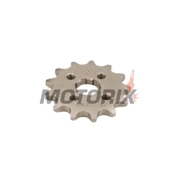Přední pastorek -JT- JTF253,13, 13 zubů, Honda ATC 70 1976-1981, C 50 1970-1982, C 70 1985-1986, C 72 1975-1984, C 90 1983-2000, 2002, CF 50 1979-1996, CR 50 1984, CR 60 1986, CR 80 1980-1985, CRF 110 2013-2021, CY 50 1979-1984