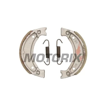 Brzdové čelisti -FERODO- FSB731A, 110x25mm, CPI Hussar/Oliver 50 2001-2005, MBK Booster/Evolis/Target/Flame 50/80/125 1993-2003, PGO Galaxy 50, Polaris Cyclone 250X 1987-2000, Yamaha CR/Slider/SR/TT-R/TW/Cygnus/Zest/Why/Neo