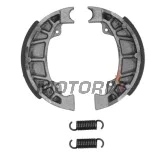 Brzdové čelisti -TRW- MCS984, 110x25mm, Derbi Atlantis 50 2003-2007; Gilera Runner 50 1997-2004, Typhoon 125 1996-2000; Piaggio/Vespa ET2/ET4/LX/LXV/S/Zip/TPH/Typhoon 50-150 1994-2017