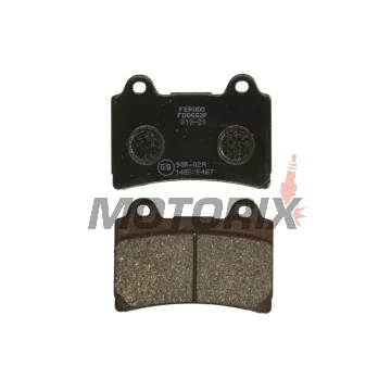 Brzdové destičky -FERODO- FDB662P, Yamaha FJ 1200/1200A ABS (1988-1994)/FZR 750RT Genesis (1987-1988)/TDM 850 (1996-2001)/XJ 900S Diversion (1995-2003)/XJR 1200 (1995-1998)/XVZ 1300 Royal Star/Venture/Tour Classic (1997-2001)