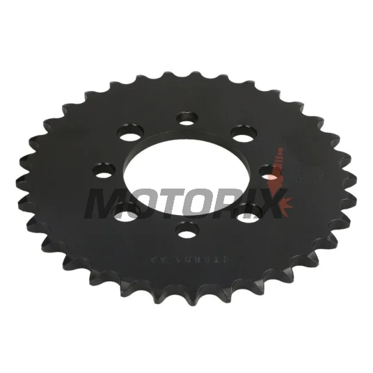 Zadní rozeta -JT- JTR801,33, 33 zubů, ocelový, Kawasaki AE 50 1982-1983, AE 80 1981-1983, AR 50 1981-1983, AR 80 1982-1983, KLX 110 2002-2020, Z 125 2019-2020, Suzuki DR-Z 110 2003-2005, FM 50 1980-1998, FR 70 1975-1987, GT 50 1977-1980