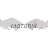 Zadní boční plasty -POLISPORT- bílé, HUSQVARNA CR, TC, TE, WR 125-510 2005-2011