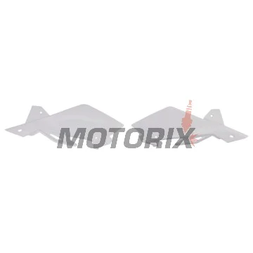 Zadní boční plasty -POLISPORT- bílé, HUSQVARNA CR, TC, TE, WR 125-510 2005-2011
