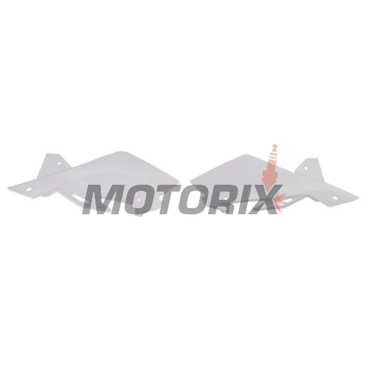 Zadní boční plasty -POLISPORT- bílé, HUSQVARNA CR, TC, TE, WR 125-510 2005-2011