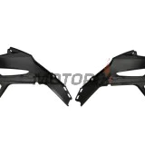 Přední boční plasty -POLISPORT- černé, HONDA CRF 250/450 2021-2023