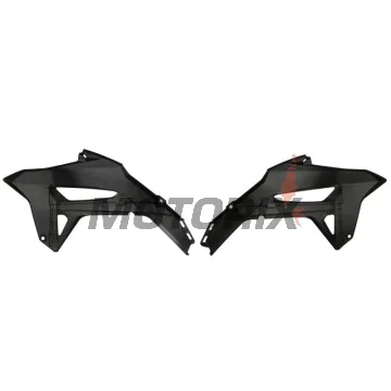 Přední boční plasty -POLISPORT- černé, HONDA CRF 250/450 2021-2023
