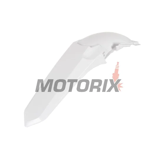 Zadní blatník/kapotáž -POLISPORT- bílý, YAMAHA YZ 125/250 2015-2021