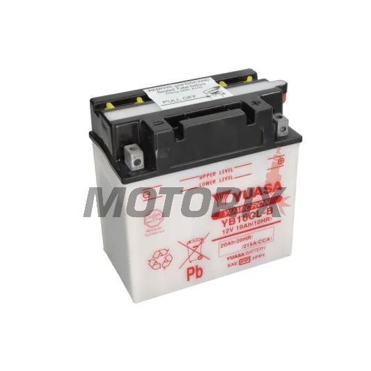 Akumulátor -YUASA- YB16CL-B, 20Ah 12V