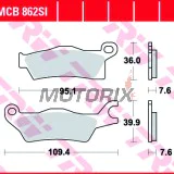Brzdové destičky -TRW- MCB862SI, CAN-AM Outlander 450/500/570/650/800R/1000 (2013-2018); Renegade 500/570/1000/1000R/XC (2012-2018)