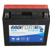 Akumulátor -EXIDE- YT12B-BS, 10Ah 12V