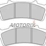 Brzdové destičky -FERODO- FDB2105EF, Aprilia Atlantic/Scarabeo/Sportcity (125-500, 2003-2015); Kymco People 125i GT; Malaguti Madison 250/400; Peugeot Elyseo 125; Piaggio Beverly 350