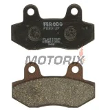 Brzdové destičky -FERODO- FDB312P, Honda CH Spacy/MBX 50-125, Hyosung GT/GV Aquila/Karion/XRX 125-650, Kymco Pulsar 125, Peugeot Django/Speedfight IV 50-125 1985-2015