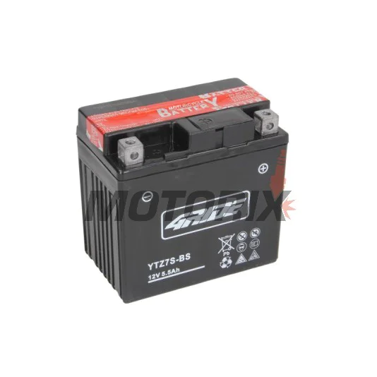 Akumulátor -4 RIDE- YTZ7S-BS 4RIDE, 6Ah 12V