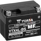 Akumulátor -YUASA- YTX4L-BS, 3Ah 12V