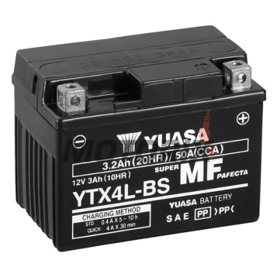 Akumulátor -YUASA- YTX4L-BS, 3Ah 12V
