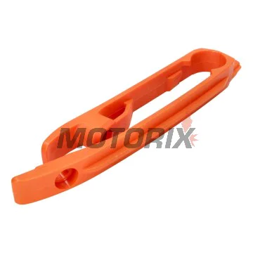 Kluzák řetězu -POLISPORT- oranžový, polyuretan, KTM XC 125-450 2010-2022
