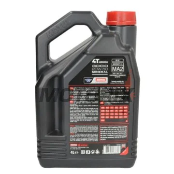 Motorový olej -MOTUL- 3000, 20W50, minerální, 4L