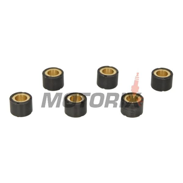 Válečky variátoru -RMS- 20x15mm, 14.5g, 6ks, Kymco Bet&Win 125 1997-1998, 2000, 2002-2004, Kymco Bet&Win 150/250 2000, 2002-2004, Kymco Bet&Win 50 2002-2003, Kymco Dink 125/150 1997-2000, 2002-2003, Kymco Dink 50 2003