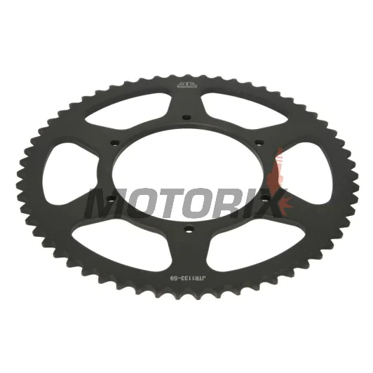 Zadní rozeta -JT- JTR1133,59, 59 zubů, ocelový, Aprilia RS4 50 2018-2020, SX 50 2018-2020, Derbi Senda 50 2018-2022, Gilera SMT 50 2018